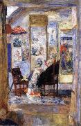 James Ensor Skeleton Looking at Chinoiseries oil painting reproduction